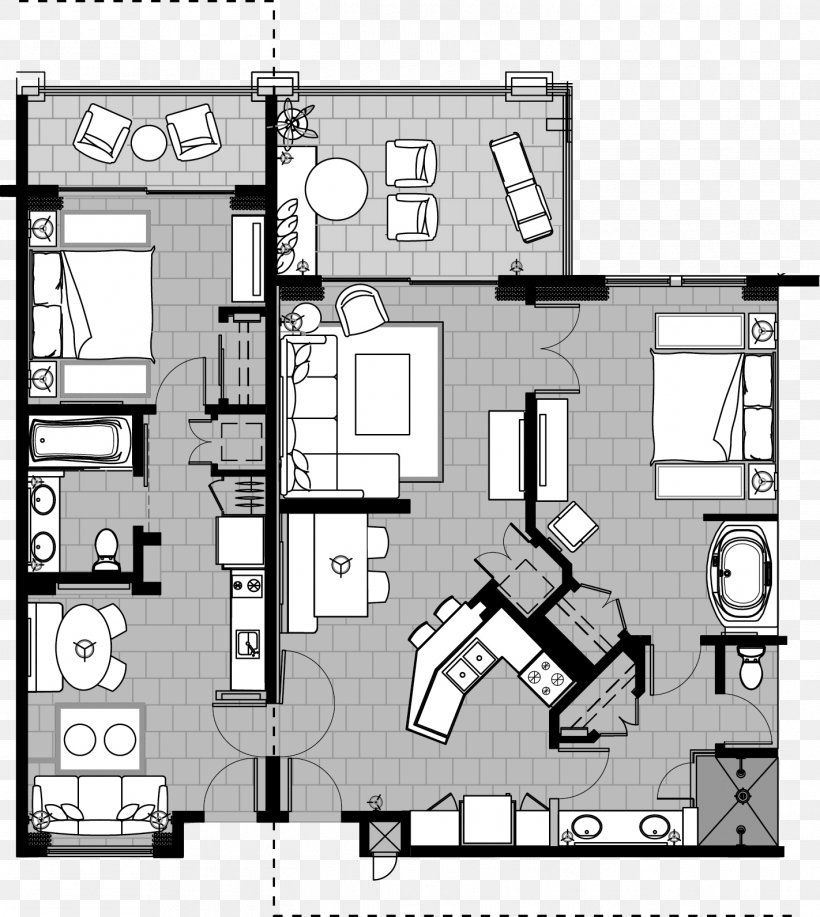 Cabo San Lucas Floor Plan Villa Suite Bedroom, PNG, 1422x1591px, Cabo San Lucas, Architecture, Area, Beach, Bedroom Download Free