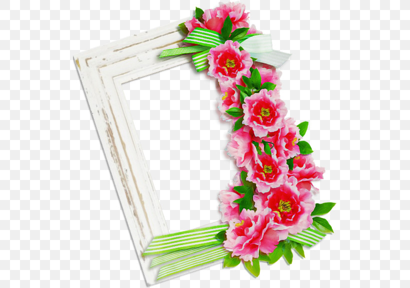 Picture Frame, PNG, 528x576px, Pink, Artificial Flower, Christmas Decoration, Cut Flowers, Floral Design Download Free