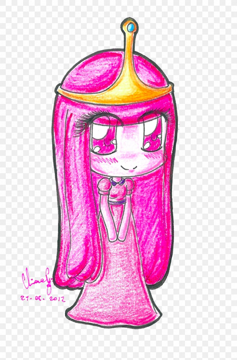 Princess Bubblegum Chewing Gum Marceline The Vampire Queen Ice King Drawing, PNG, 900x1369px, Watercolor, Cartoon, Flower, Frame, Heart Download Free