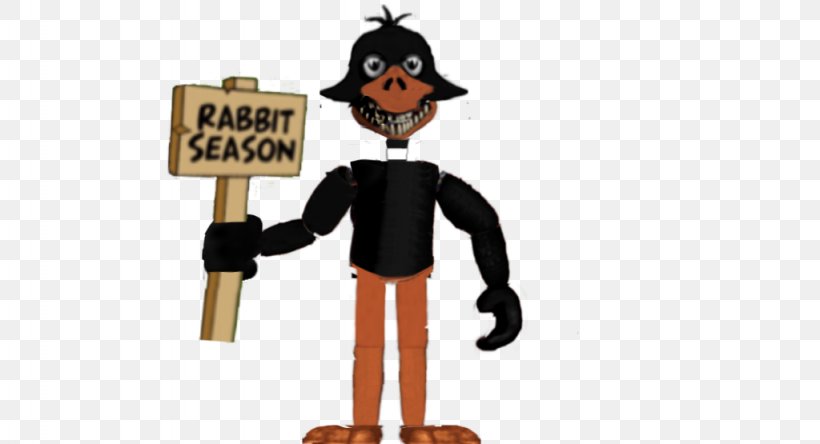 Daffy Duck Five Nights At Freddy's 2 Elmer Fudd Bugs Bunny, PNG, 1024x555px, Daffy Duck, Animal Figure, Animated Cartoon, Bugs Bunny, Cartoon Download Free