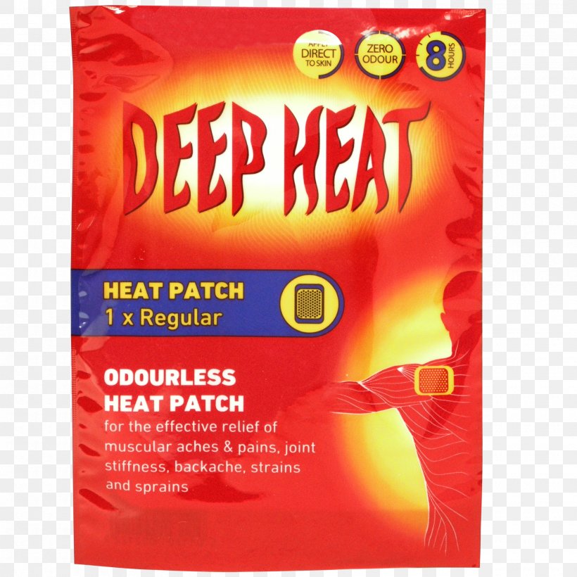 Deep Heat Patch Heating Pads Back Pain Human Back Pain Management, PNG, 2000x2000px, Heating Pads, Back Pain, Brand, Human Back, Pain Download Free