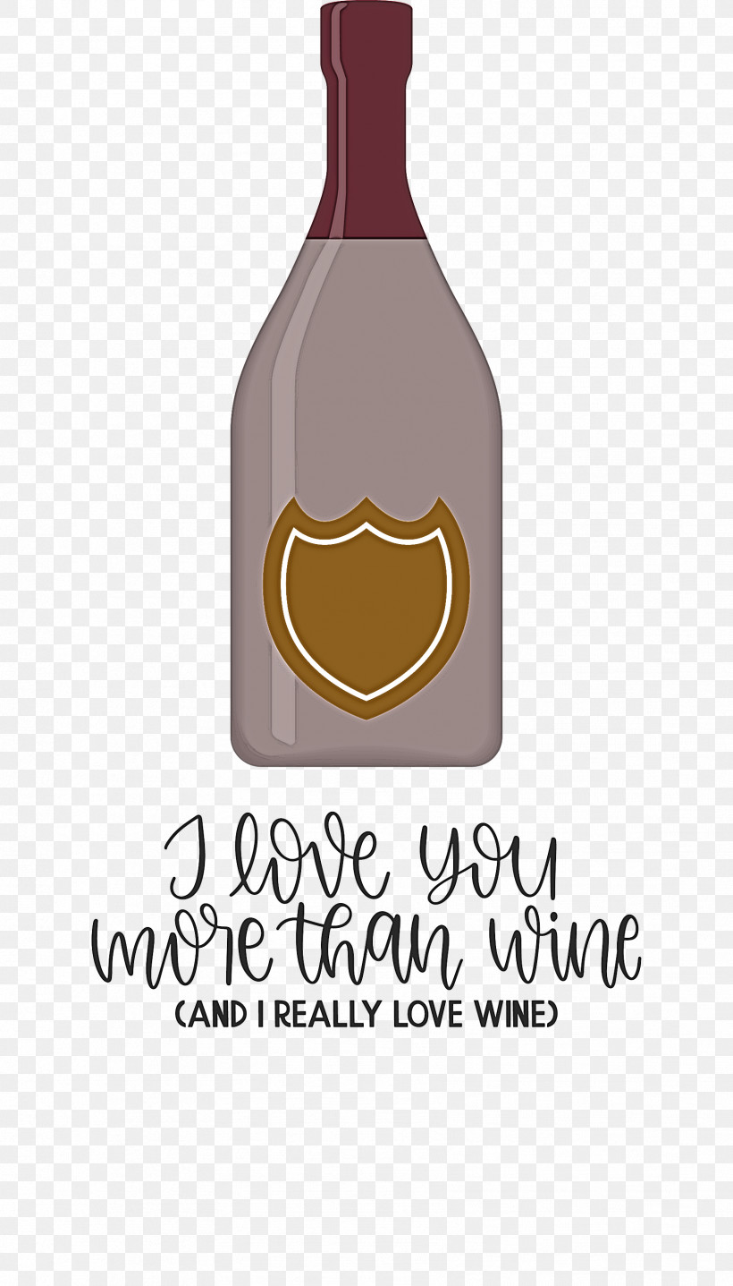 Love You More Than Wine Love Wine, PNG, 1711x2999px, Love, Bottle, Glass, Glass Bottle, Labelm Download Free