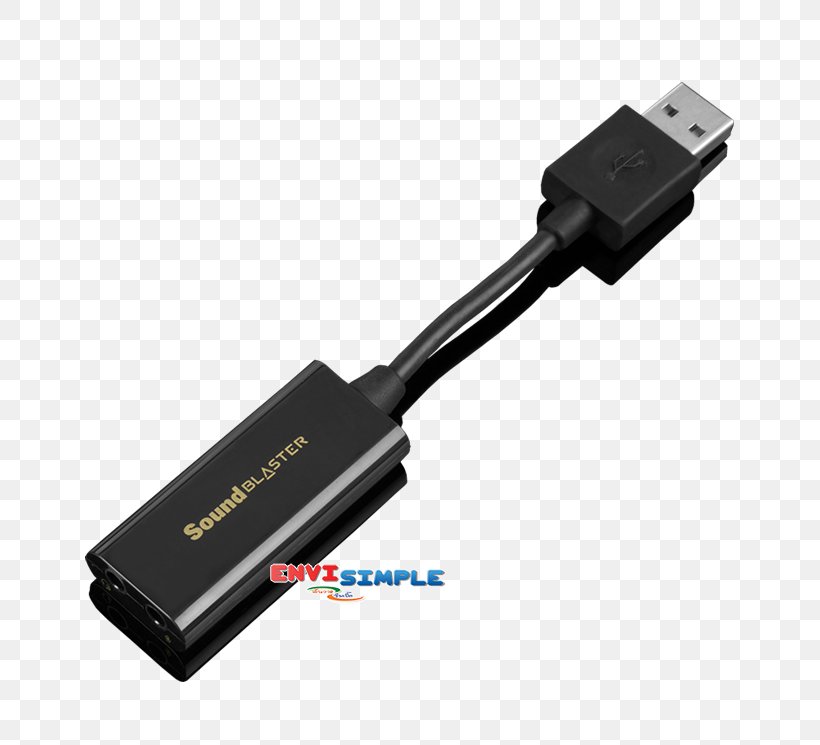 Sound Blaster X-Fi Sound Blaster Audigy Sound Cards & Audio Adapters Creative Technology, PNG, 745x745px, 51 Surround Sound, Sound Blaster Xfi, Adapter, Audio, Cable Download Free