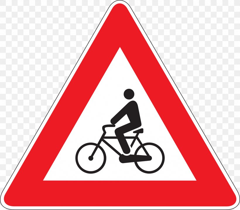 Traffic Sign Bicycle Warning Sign Road, PNG, 1280x1118px, Traffic Sign, Area, Bicycle, Bicycle Safety, Brand Download Free