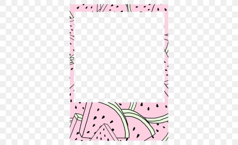 Watermelon Paper Picture Frames Clip Art, PNG, 500x500px, Watermelon, Area, Food, Fruit, Instant Camera Download Free
