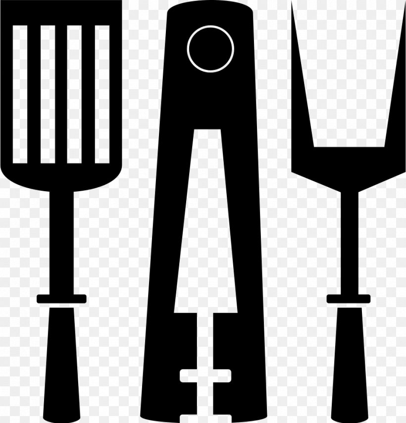 Barbecue Logo Kitchen Utensil Tool, PNG, 940x980px, Barbecue, Black And White, Brand, Drinkware, Grilling Download Free