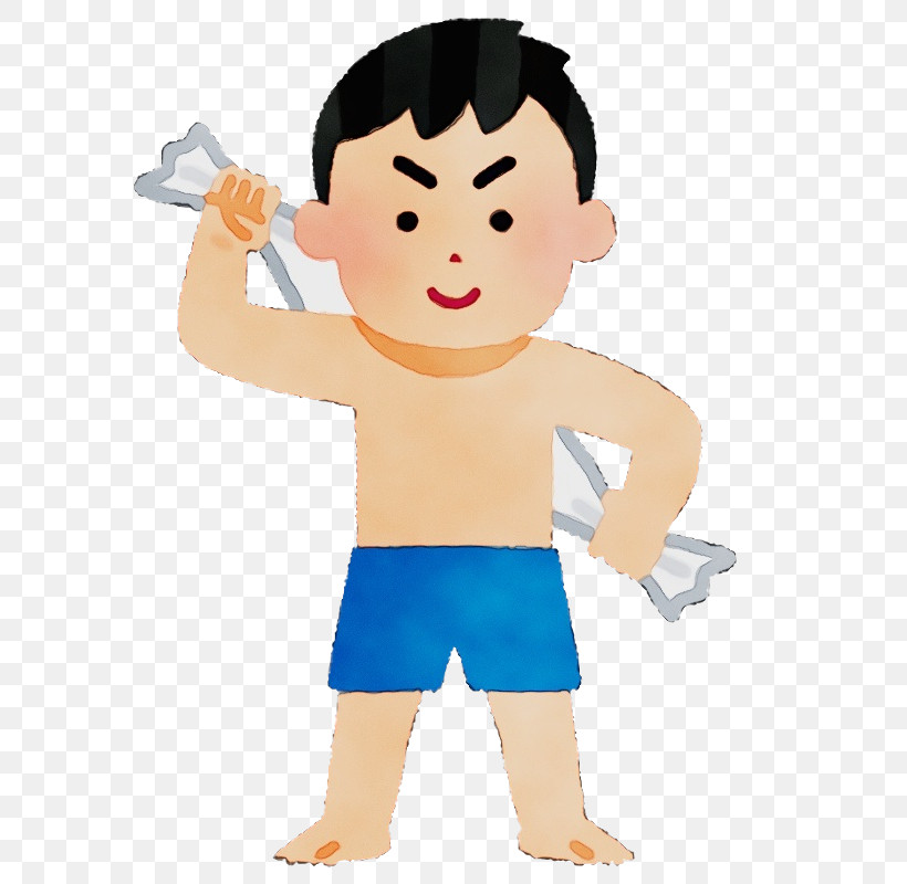 Cartoon Child Standing Muscle Toddler, PNG, 684x800px, Watercolor, Cartoon, Child, Muscle, Paint Download Free