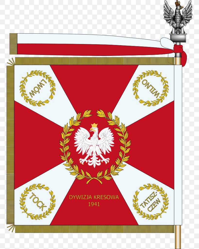 Flag Of Poland Military Colours, Standards And Guidons Polskie Sztandary Wojskowe Second Polish Republic, PNG, 766x1024px, Poland, Border, Coat Of Arms Of Poland, Crest, Division Download Free