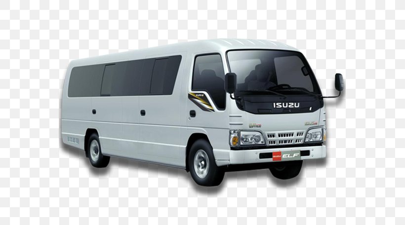 Isuzu Elf Car Rental Satrio Langit Transport, PNG, 581x456px, Isuzu Elf, Brand, Bus, Car, Car Rental Download Free