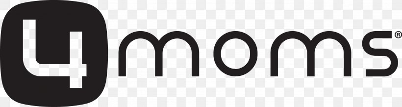 Logo Brand 4moms MamaRoo 4moms RockaRoo, PNG, 2844x764px, 4moms Mamaroo, Logo, Baby Toddler Car Seats, Black And White, Brand Download Free
