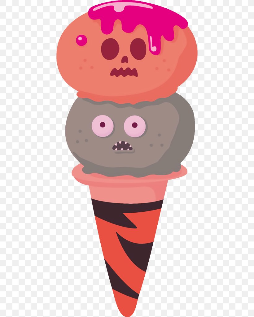 Ice Cream Halloween Halloween Ice Cream, PNG, 456x1024px, Ice Cream Halloween, Cartoon, Dessert, Food, Frozen Dessert Download Free