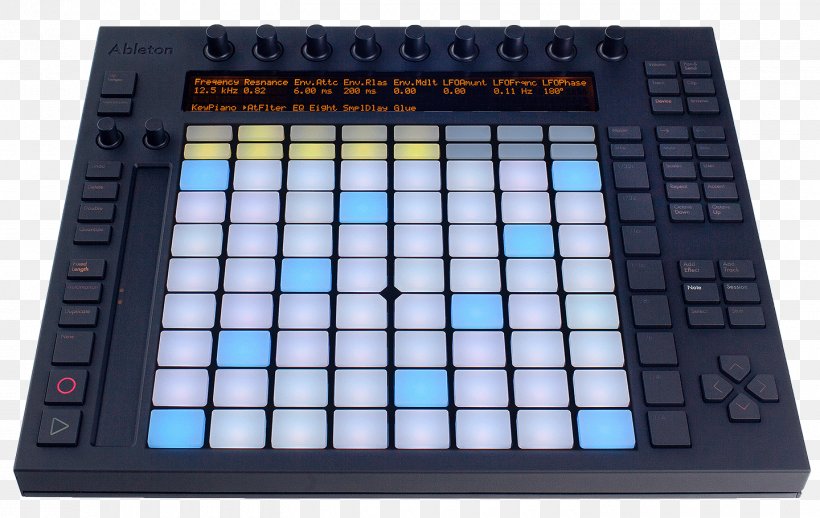 Ableton Live Ableton Push 2 MIDI Controllers, PNG, 1440x910px, Watercolor, Cartoon, Flower, Frame, Heart Download Free