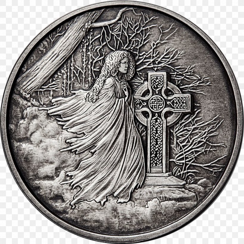 Death Dealer Silver Coin Silver Coin Bullion, PNG, 900x900px, Death Dealer, Black And White, Bullion, Coin, Copper Download Free