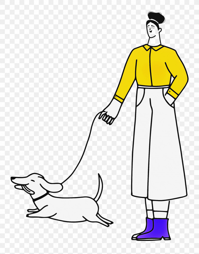 Walking The Dog, PNG, 1960x2500px, Walking The Dog, Dress, Headgear, Line Art, Male Download Free