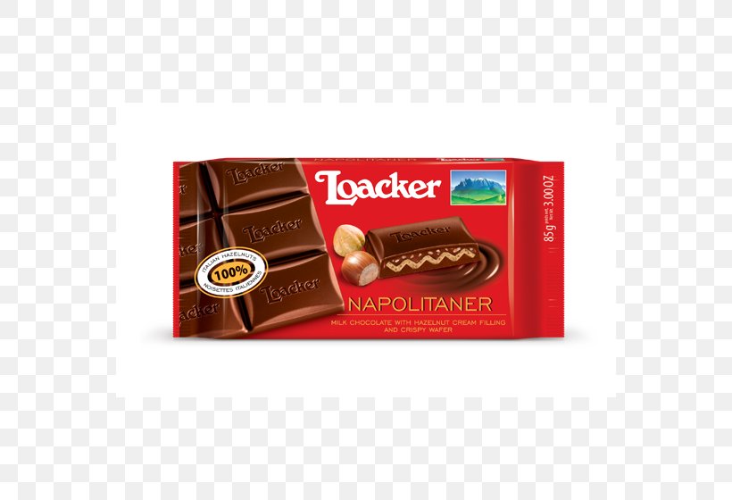 Chocolate Bar Praline Waffle Loacker, PNG, 560x560px, Chocolate Bar, Chocolate, Confectionery, Dark Chocolate, Food Download Free