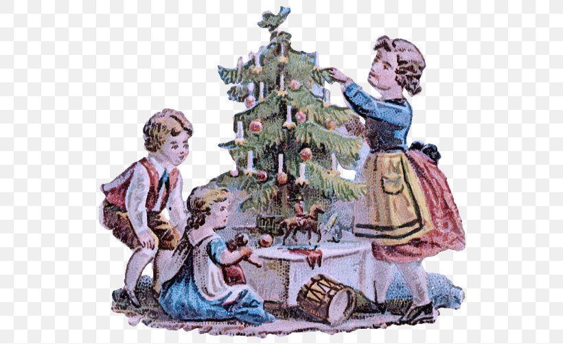 Christmas Tree, PNG, 552x501px, Figurine, Christmas Tree, Interior Design, Pole, Victorian Fashion Download Free