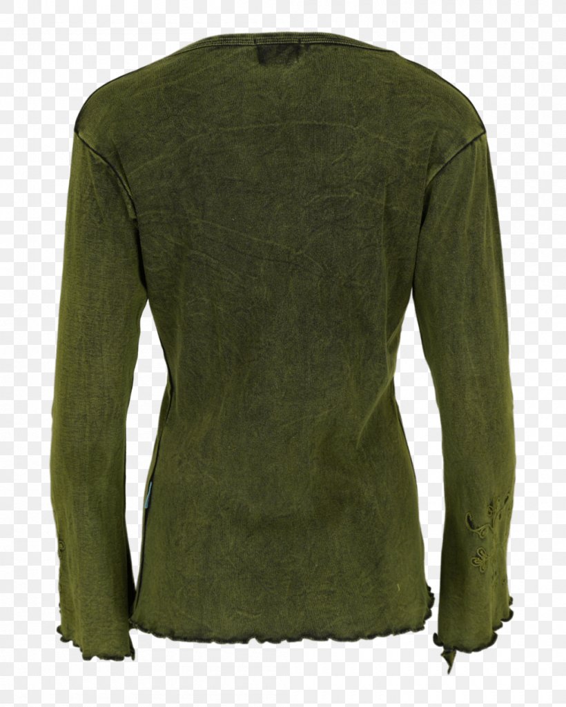 Long-sleeved T-shirt Jacket Button, PNG, 1000x1250px, Sleeve, Barnes Noble, Blouse, Button, Green Download Free