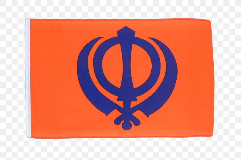 Sikhism Khanda Religion Sikh Guru Flag, PNG, 1500x1000px, Sikhism, Brand, Dharma, Electric Blue, Fahne Download Free