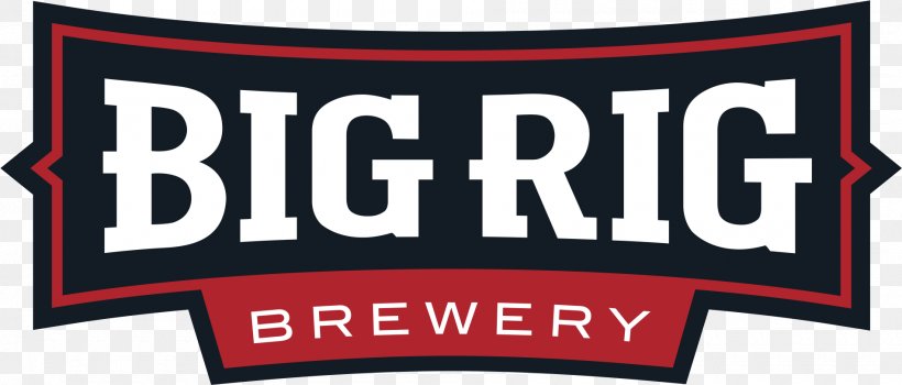 Big Rig Brewery Beer Logo Big Rig Kitchen & Brewery, PNG, 1900x811px, Beer, Advertising, Area, Banner, Beer Brewing Grains Malts Download Free