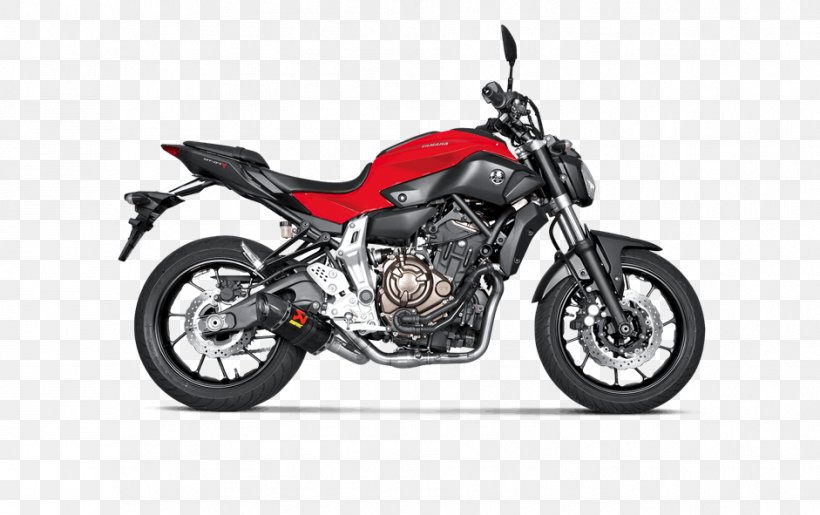 Exhaust System Yamaha Motor Company Yamaha MT-07 Akrapovič Motorcycle, PNG, 941x591px, Exhaust System, Automotive Design, Automotive Exhaust, Automotive Exterior, Car Download Free
