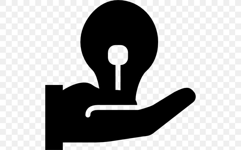 Incandescent Light Bulb Lighting Clip Art, PNG, 512x512px, Light, Black And White, Disability, Electric Light, Finger Download Free