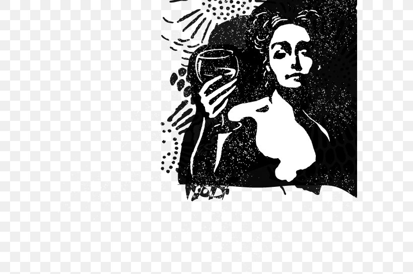 Anaïs Mitchell Hadestown Visual Arts Silhouette Cartoon, PNG, 598x544px, Visual Arts, Art, Black, Black And White, Black M Download Free