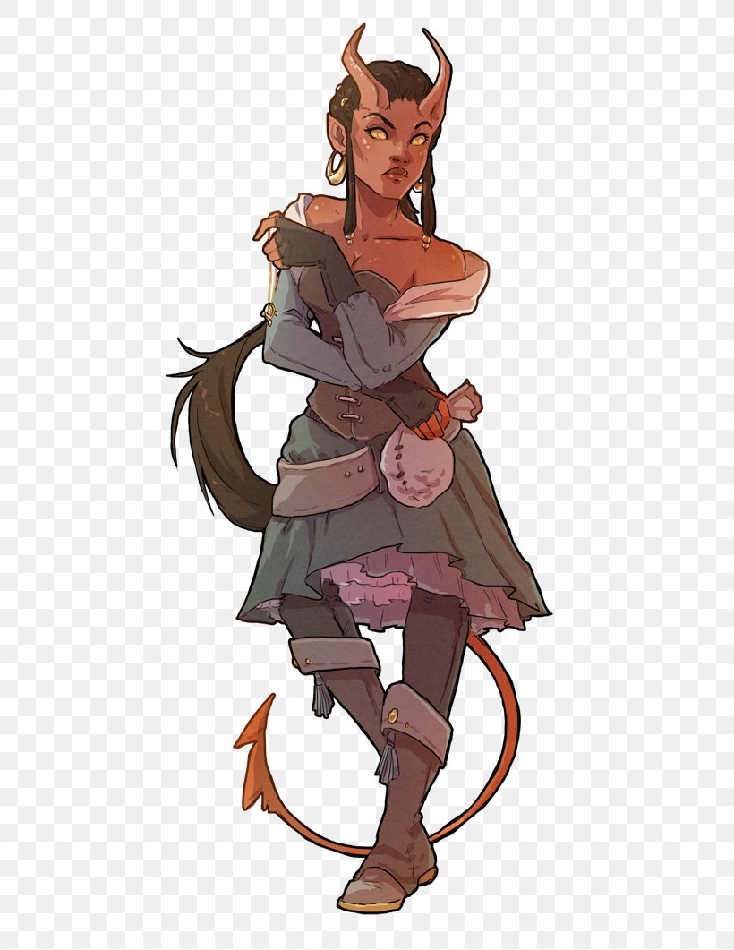 Dungeons & Dragons Pathfinder Roleplaying Game Tiefling Bard Role-playing Game, PNG, 489x1061px, Watercolor, Cartoon, Flower, Frame, Heart Download Free