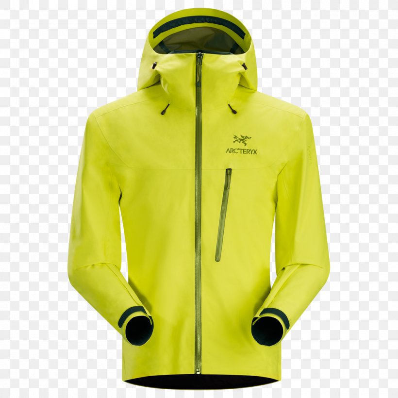 Hoodie Arc'teryx Jacket Gore-Tex Clothing, PNG, 1000x1000px, Hoodie, Clothing, Goretex, Hood, Jacket Download Free