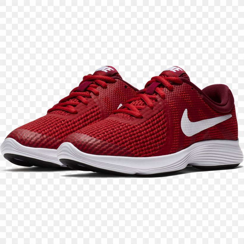 Nike Revolution 4 Junior Sports Shoes Footwear, PNG, 2000x2000px, Sports Shoes, Athletic Shoe, Basketball Shoe, Boot, Carmine Download Free