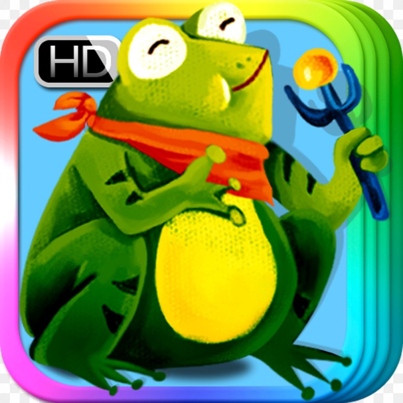 The Frog Prince Fairy Tale App Store Child Book, PNG, 1024x1024px, Frog Prince, Amphibian, App Store, Apple, Book Download Free