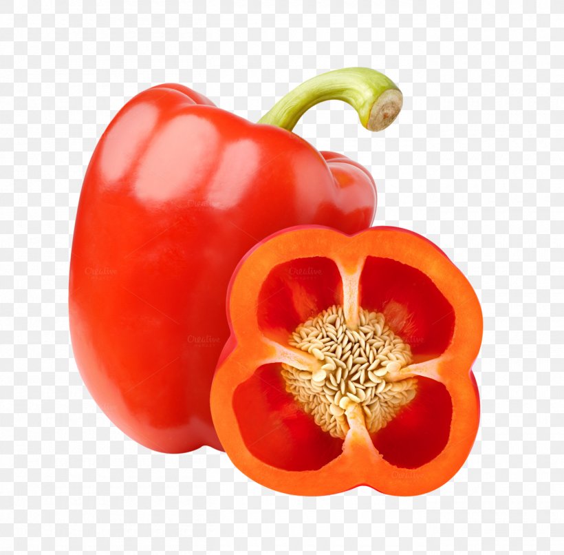 Bell Pepper Habanero Cayenne Pepper Chili Pepper Vegetable, PNG, 1360x1337px, Bell Pepper, Accessory Fruit, Beetroot, Bell Peppers And Chili Peppers, Bush Tomato Download Free