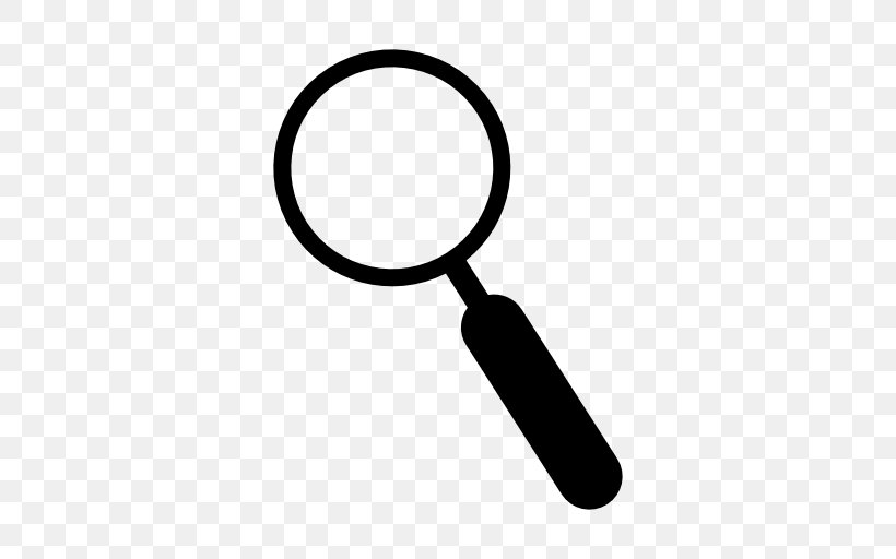 Magnifying Glass Magnification Download Clip Art, PNG, 512x512px, Magnifying Glass, Black And White, Hardware, Magnification, Magnifier Download Free