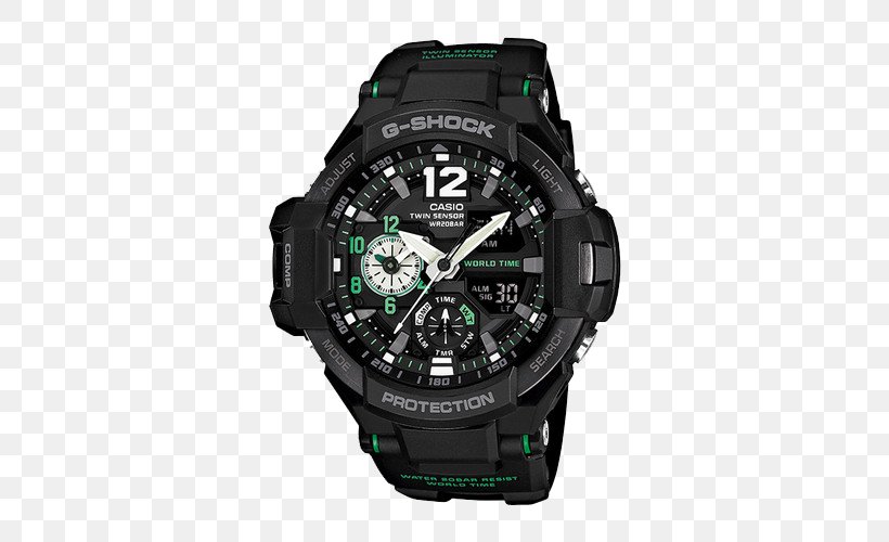 Master Of G G-Shock Shock-resistant Watch Casio, PNG, 500x500px, Master Of G, Analog Watch, Blue, Brand, Casio Download Free
