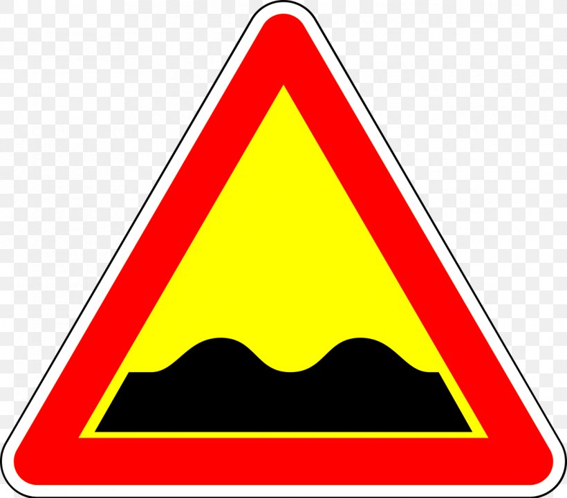 Speed Bump Traffic Sign Warning Sign Road Clip Art, PNG, 1165x1024px, Speed Bump, Area, Public Domain, Road, Sign Download Free