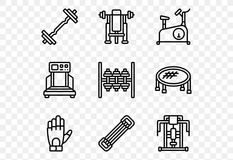 Fitness Equipment, PNG, 600x564px, Bodybuilding, Auto Part, Black, Black And White, Brand Download Free