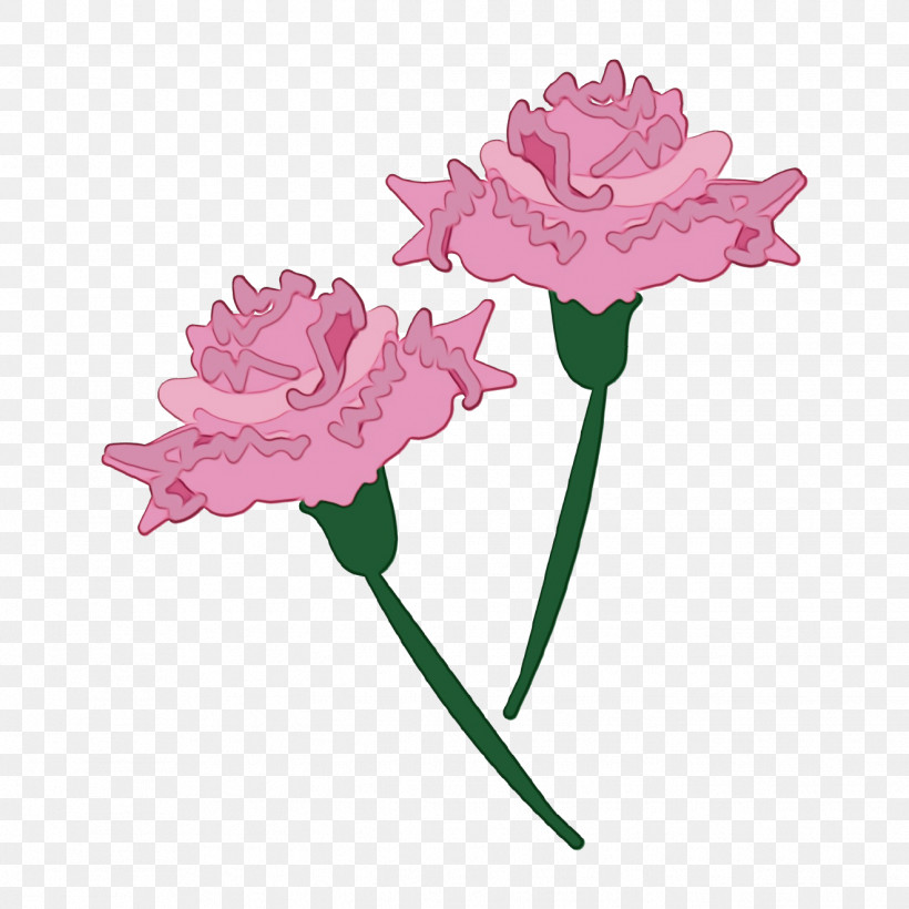 Flower Pink Cut Flowers Plant Petal, PNG, 1321x1321px, Watercolor, Cut Flowers, Flower, Paint, Pedicel Download Free