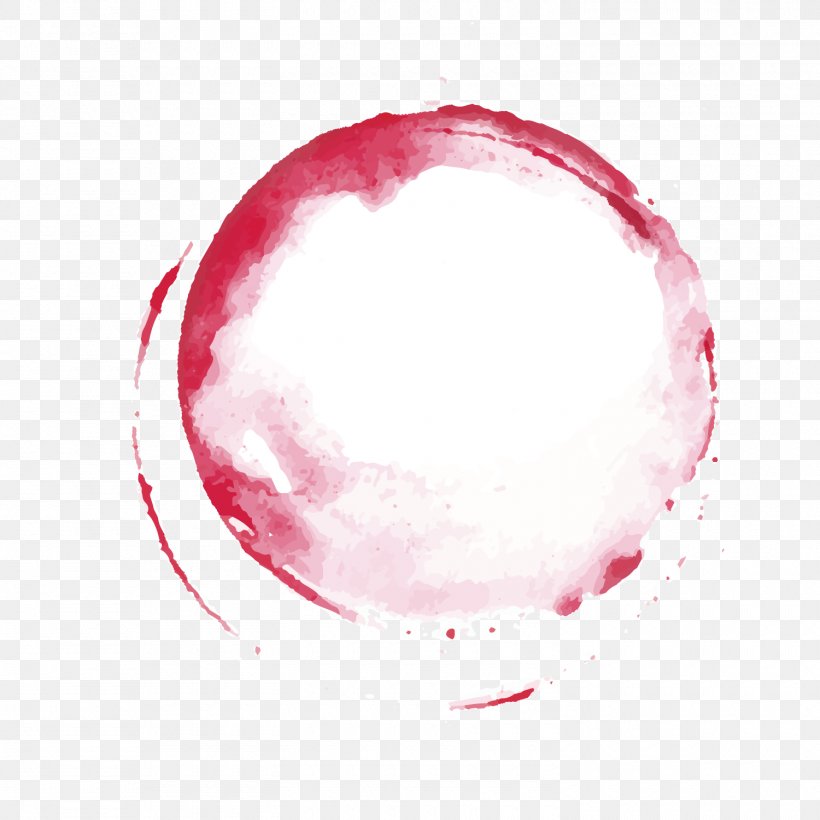 Hand Painted Red Circle, PNG, 1500x1500px, Ink, Computer Network, Drawing, Magenta, Paint Download Free
