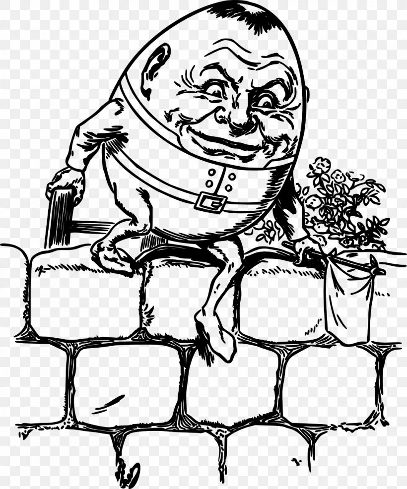 Humpty Dumpty Clip Art Vector Graphics Drawing Illustration, PNG, 1064x1280px, Humpty Dumpty, Arm, Art, Blackandwhite, Coloring Book Download Free