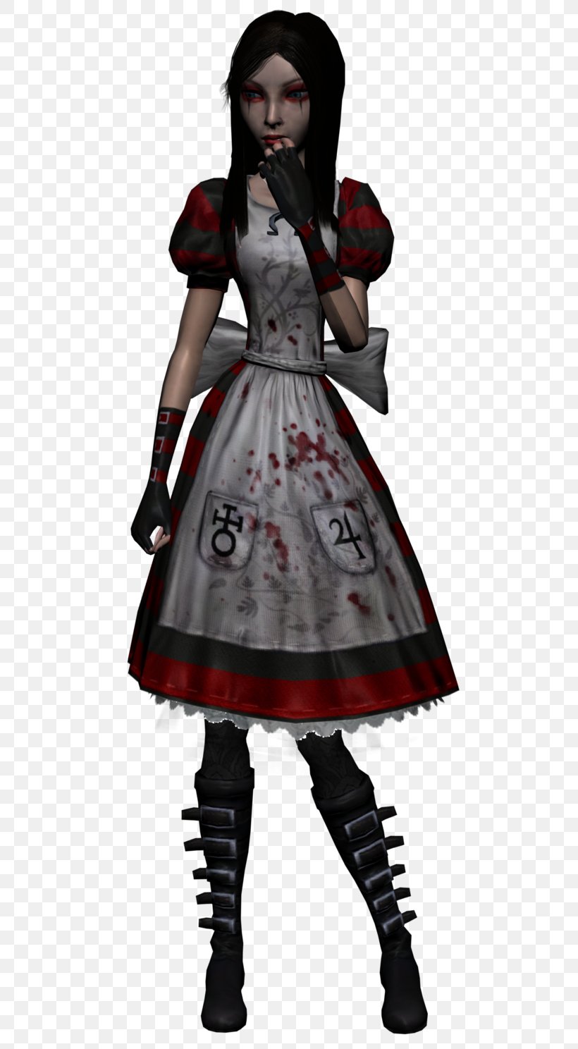 alice madness returns red dress