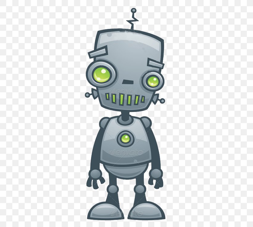 Robby The Robot Sticker, PNG, 590x738px, Robot, Cartoon, Depositphotos, Fictional Character, Fotolia Download Free