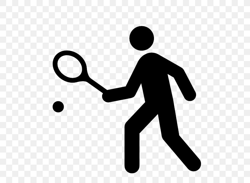 Tennis Centre Sport Racket Clip Art, PNG, 600x600px, Tennis, Area, Ball, Ball Game, Black And White Download Free