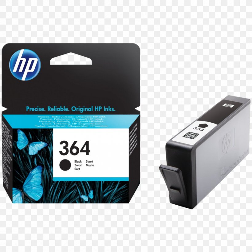 Hewlett-Packard HP 364XL Ink Cartridge Printer, PNG, 900x900px, Hewlettpackard, Black, Canon, Electronics Accessory, Hp Deskjet Download Free