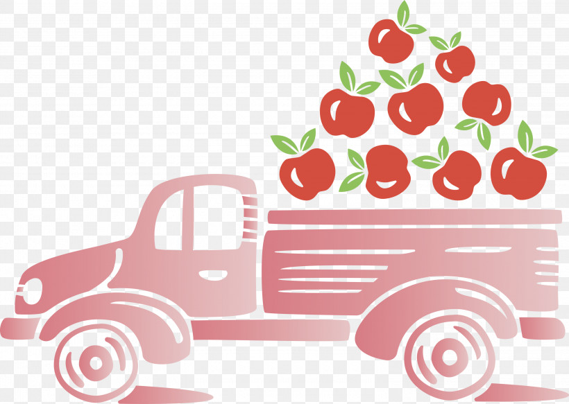 Apple Truck Autumn Fruit, PNG, 3000x2133px, Apple Truck, Automobile Engineering, Autumn, Fruit, Meter Download Free