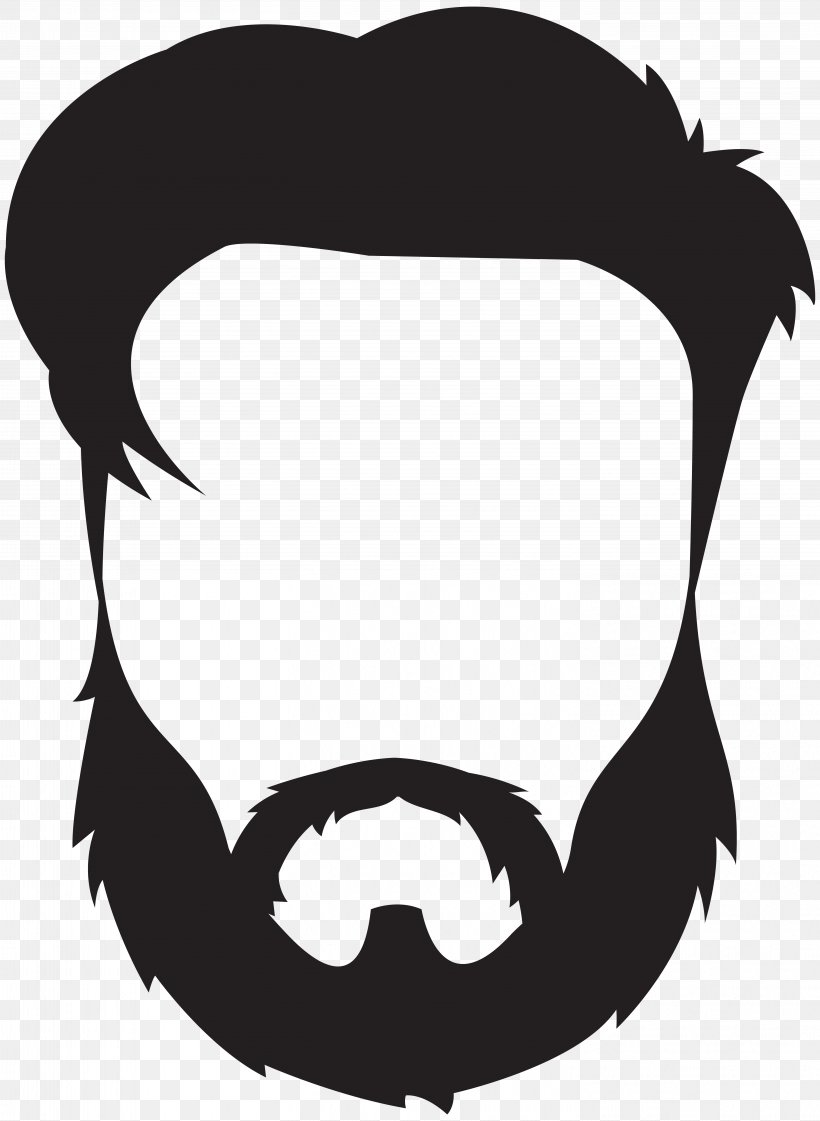Beard Royalty-free Clip Art, PNG, 5849x8000px, Movember, Beard, Black, Black And White, Blog Download Free