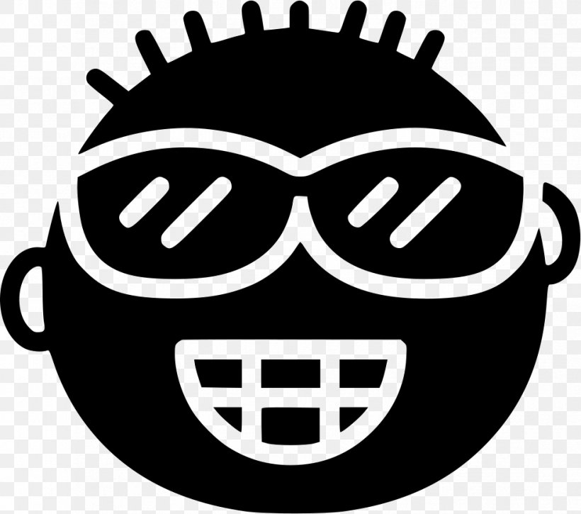 Clip Art Emoticon Smiley, PNG, 981x868px, Emoticon, Black And White, Emoji, Eyewear, Like Button Download Free