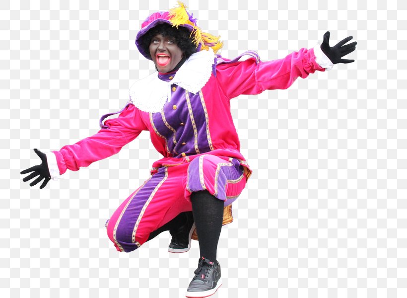Costume Zwarte Piet Sinterklaas Pink Suit, PNG, 800x600px, Costume, Carnival, Clown, Dancer, Dutch Download Free