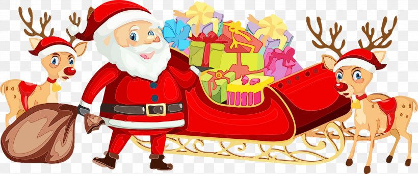 Santa Claus, PNG, 3000x1248px, Hello Santa, Christmas, Christmas Eve, Paint, Santa Claus Download Free