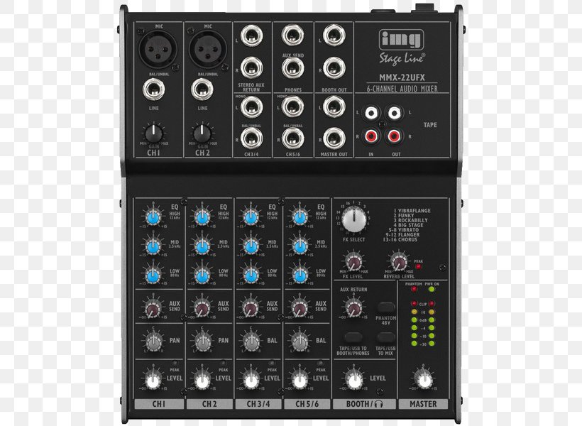 Microphone Audio Mixers IMG STAGE LINE MPX-1/BK Audio Mixing, PNG, 600x600px, Microphone, Analog Signal, Audio, Audio Crossover, Audio Equipment Download Free