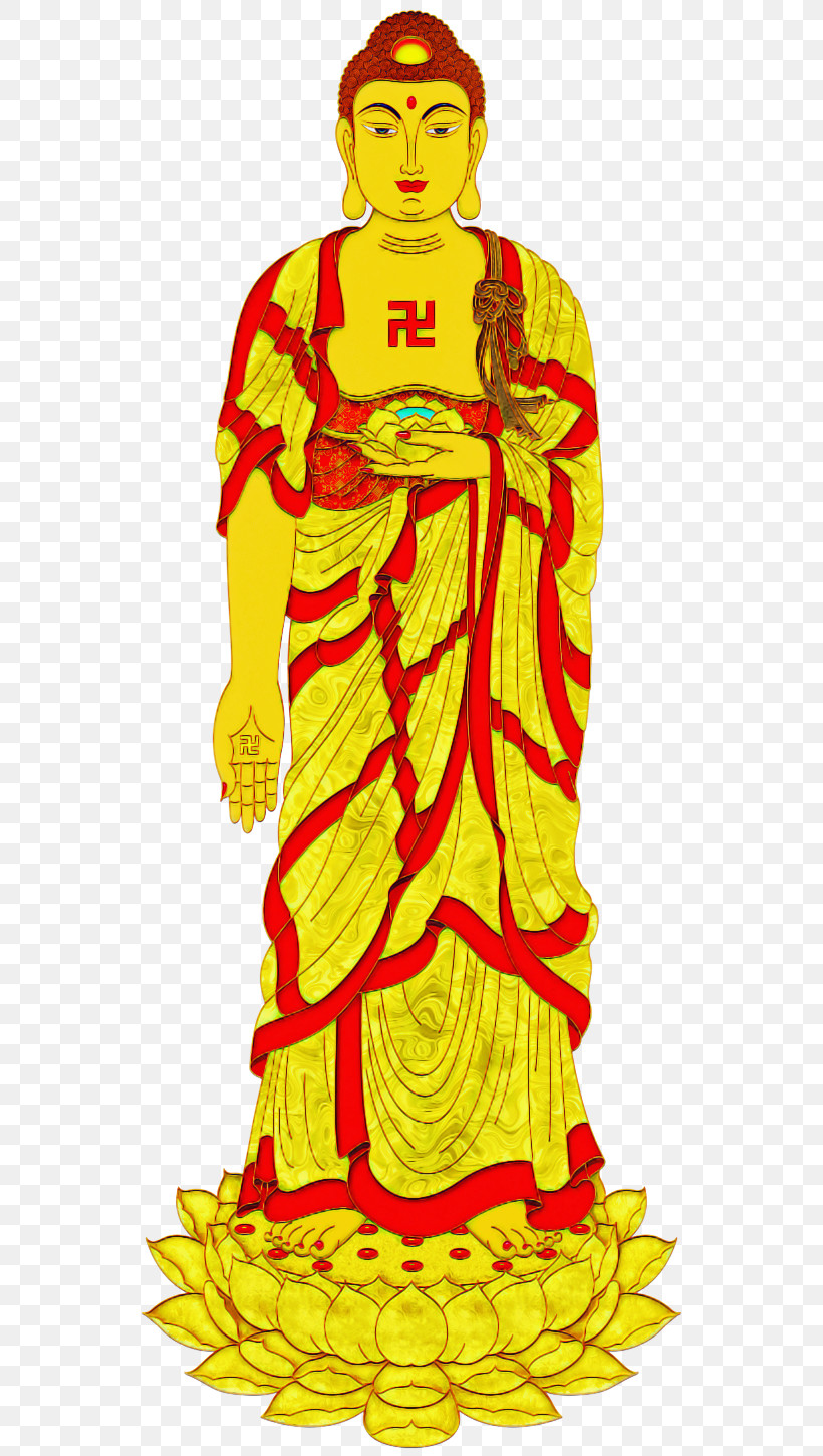 Yellow Clothing Textile Costume Design Dress, PNG, 550x1450px, Yellow, Clothing, Costume Design, Coverup, Day Dress Download Free