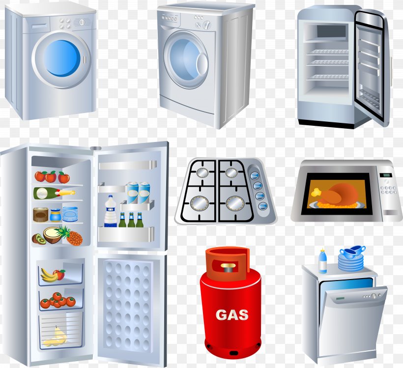 Refrigerator Kitchen Home Appliance Drawing, PNG, 6361x5816px, Refrigerator, Cooking Ranges, Dishwasher, Drawing, Electronics Download Free